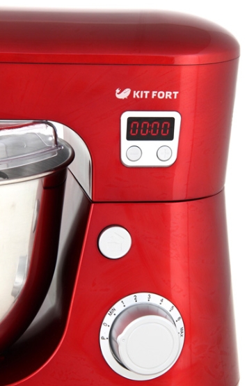 Mixer Kitfort KT13081, 4200 ml, 6 trepte viteza, Rosu photo 3