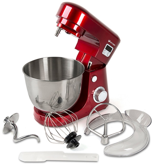 Mixer Kitfort KT13081, 4200 ml, 6 trepte viteza, Rosu photo 4