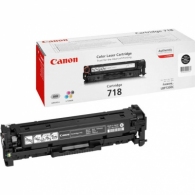 Laser Cartridge Canon 718, black (3400 pages) for LBP-7200Cdn,7660Cdw,7680Cx & MF724CDW/728CDW,MF8550Cdn,8540Cdn,8380Cdw,8360Cdn,8350Cdn,8330Cdn thumbnav 1