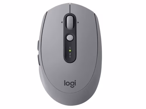 Logitech Wireless Mouse M590 Multi-Device Silen, 7 buttons, 1000 dpi, EFFORTLESS MULTI-COMPUTER WORKFLOW, Mid Grey 
