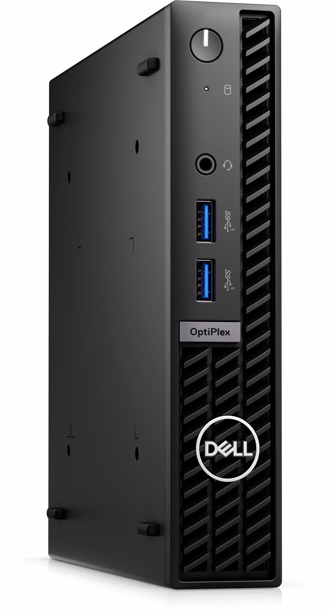DELL OptiPlex 7010 MFF lntel® Core® i5-13500T (6+8 Cores/24MB/20T/1.6GHz to 4.6GHz/35W), 8GB (1X8GB) DDR4, M.2 256GB PCIe NVMe SSD, Intel Integrated Graphics, WiFi6E 2x2+BT5.3,  TPM, NO ODD, KB216+MS116 PSU 90W, Win11Pro, 3Y Warranty, Black. 