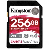Card de memorie Kingston Canvas React Plus V60/ UHS-II/ 280MBps/ 256GB