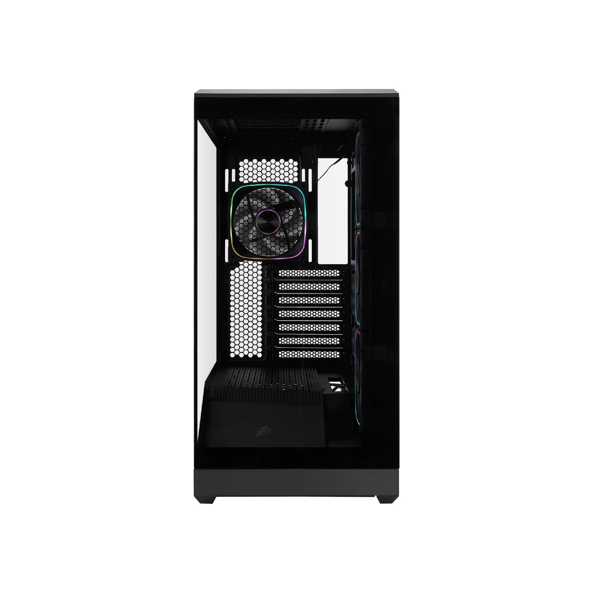 Корпус 1STPLAYER GM7 / w/oPSU / Side-Window / 4x120mm / ATX / Black photo 4