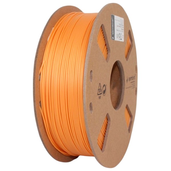 Gembird PLA+ Filament, Gold, 1.75 mm, 1 kg photo 1 Gembird PLA+ Filament, Gold, 1.75 mm, 1 kg photo 1
