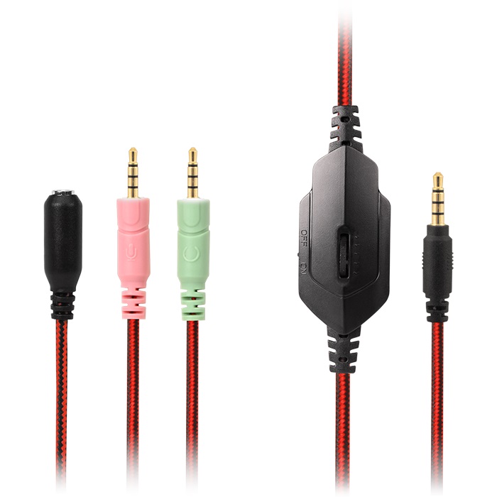 Casti SVEN AP-G886MV, Black/Red photo 4