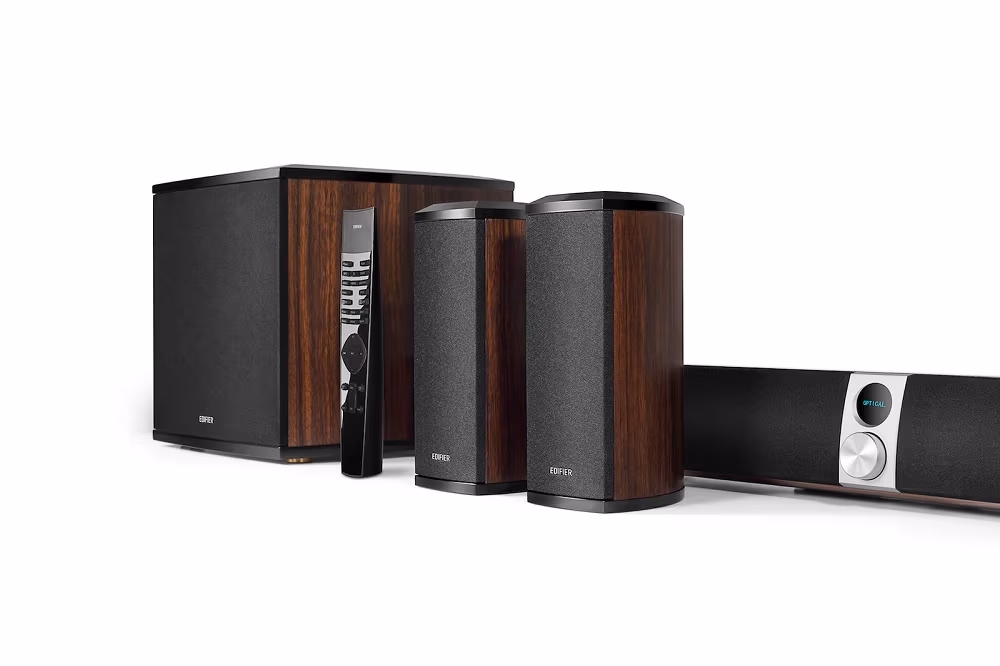 Soundbar 4.1 Edifier S90HD Wooden / 202W RMS / Bluetooth 