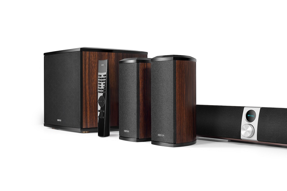 Soundbar 4.1 Edifier S90HD Wooden / 202W RMS / Bluetooth photo 1