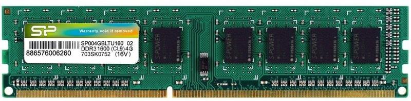 Оперативная память Silicon Power DDR3-1600 4ГБ photo 1