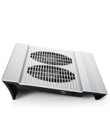 DEEPCOOL "N8", Notebook Cooling Pad up to 17", 2 fan - 140mm, 1000rpm, <25dBA, 94.7CFM, 4x USB, all aluminum extrusion panel, Silver thumbnav 3