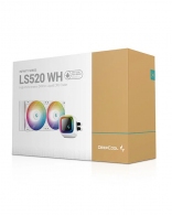 Sisteme de racire lichid DEEPCOOL LS520 WH / Universal / 240W / fans: 500~2250pm, pump: 2400rpm / 17.6~32.9 dBA / 85.85CFM / White thumbnav 6