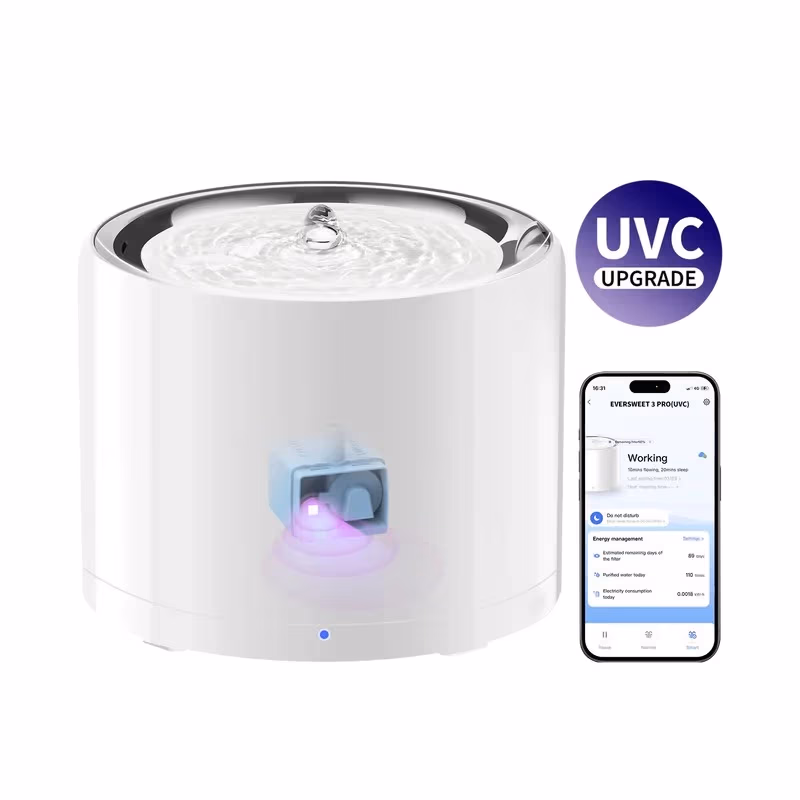 Smart Dispenser de apa potabila Petkit Eversweet 3 Pro (UVC)/ 1.8L
