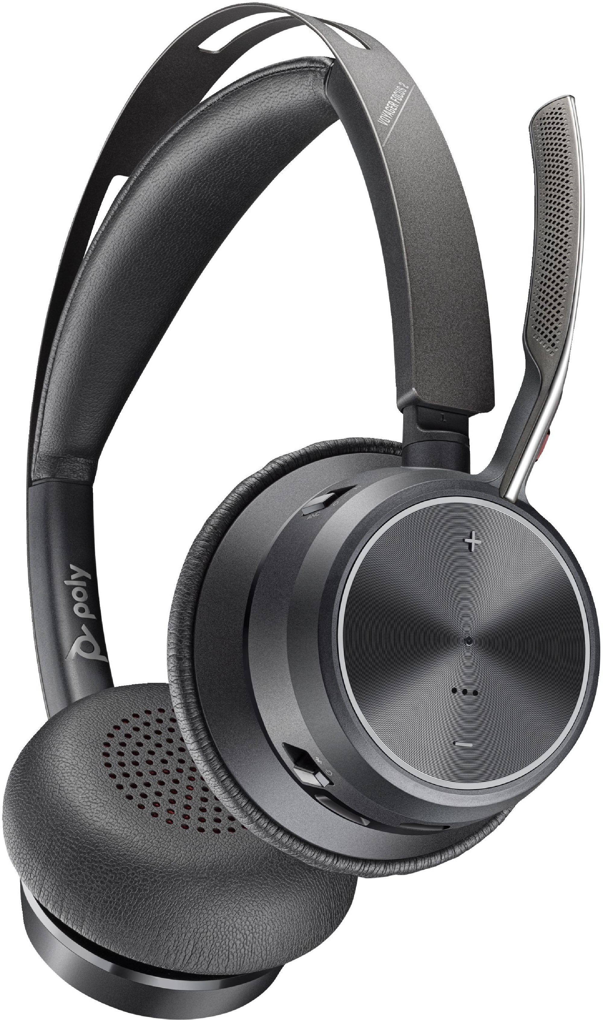 Casti Bluetooth Наушники Poly Voyager Focus 2/  Black photo 2