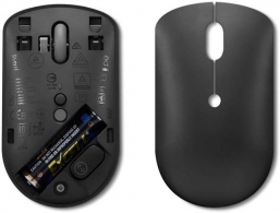 Mouse Compact Wireless Lenovo 400/ USB-C Receiver/ 2400dpi/ Black thumbnav 6
