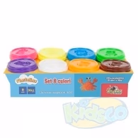 Noriel INT7211 Plastelino-Set 8 Culori *140Gr
