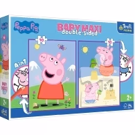 Trefl 43001 Puzzles Baby Maxi 2*10 Peppa Pig