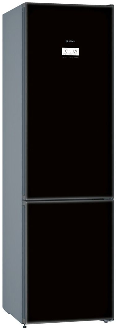 Frigider cu doua usi Bosch KGN39LB316 / 366 l / 203 cm / F / Negru photo 1