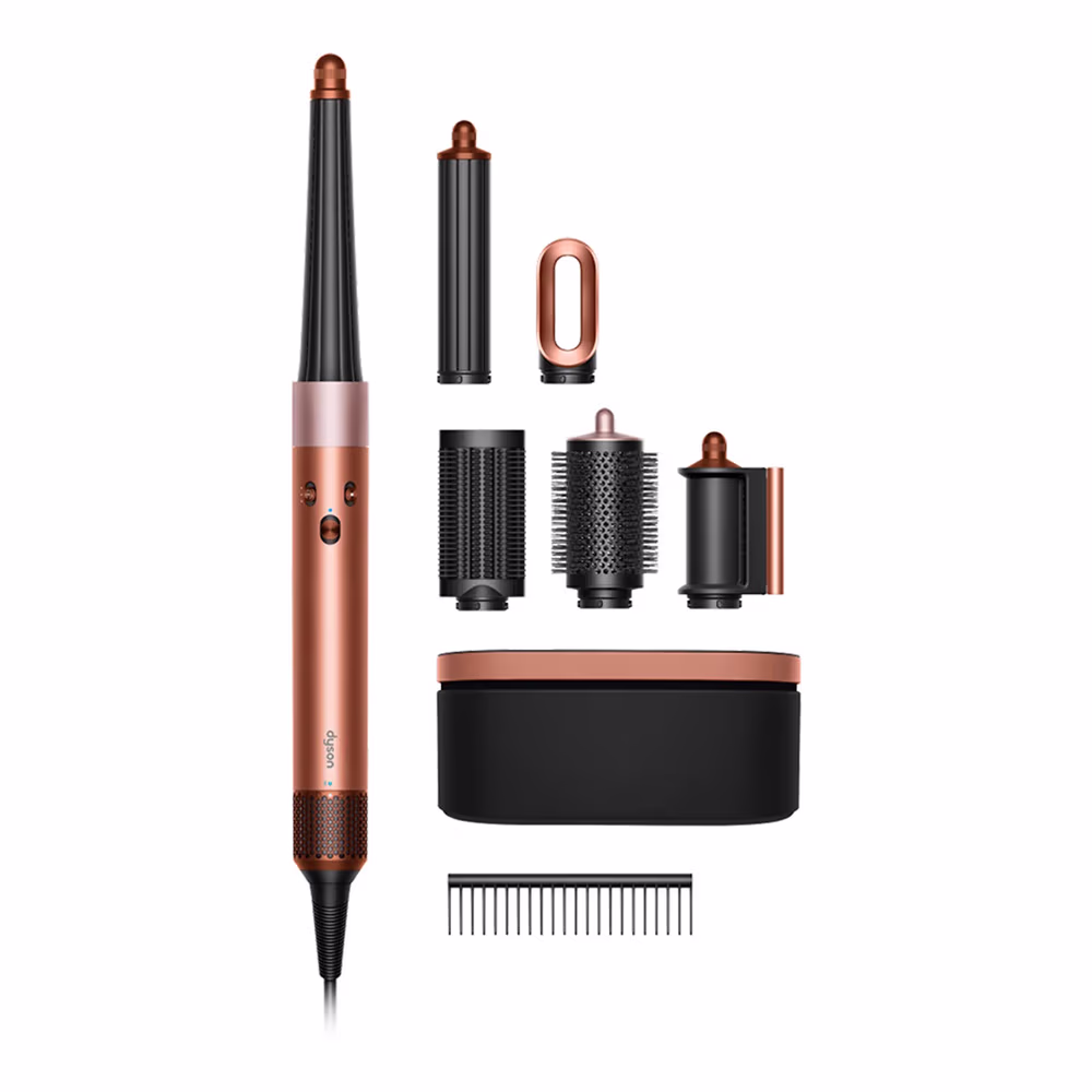 Mультистайлер Dyson Airwrap HS08 ID Amber Silk/Pink Champagne Straight+Wavy Limited Edition 