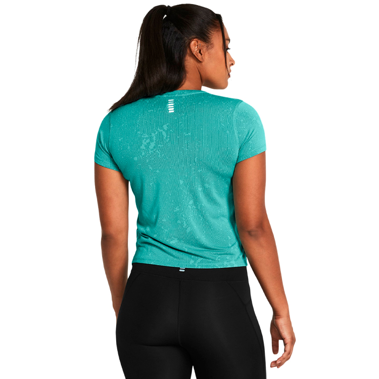 Tricou Under Armour UA LAUNCH SPLATTER SS / Femei / L / Verde photo 2