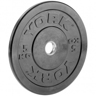 Диск 5 кг YORK Solid Rubber Bumper Plate thumbnav 1