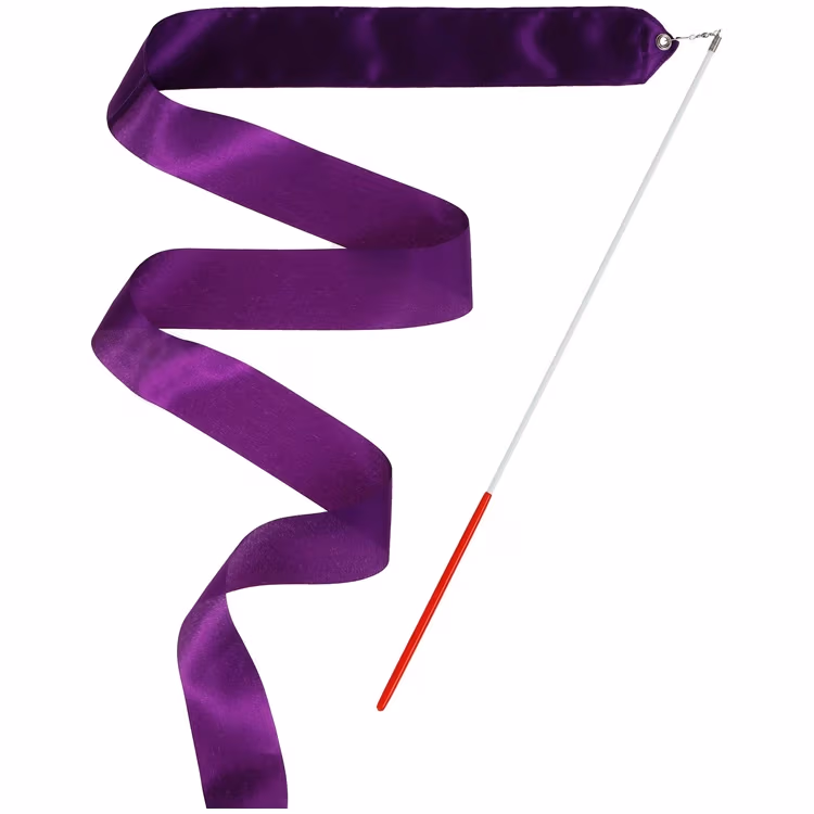 Baston gimnastic cu panglica Grace Dance Gymnastic stick with ribbon 