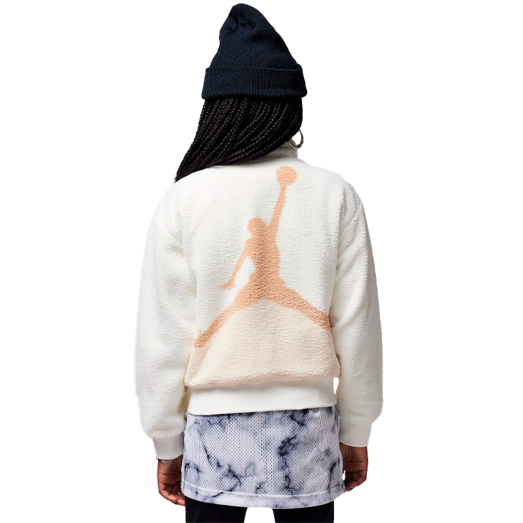Hanorac Nike JDG JUMPMAN SHERPA JKT / Femei / S / Alb photo 3