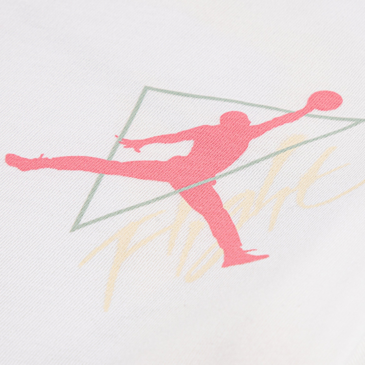 Tricou Nike JUMPMAN TAKE FLIGHT SS TEE S Alb Femei photo 3