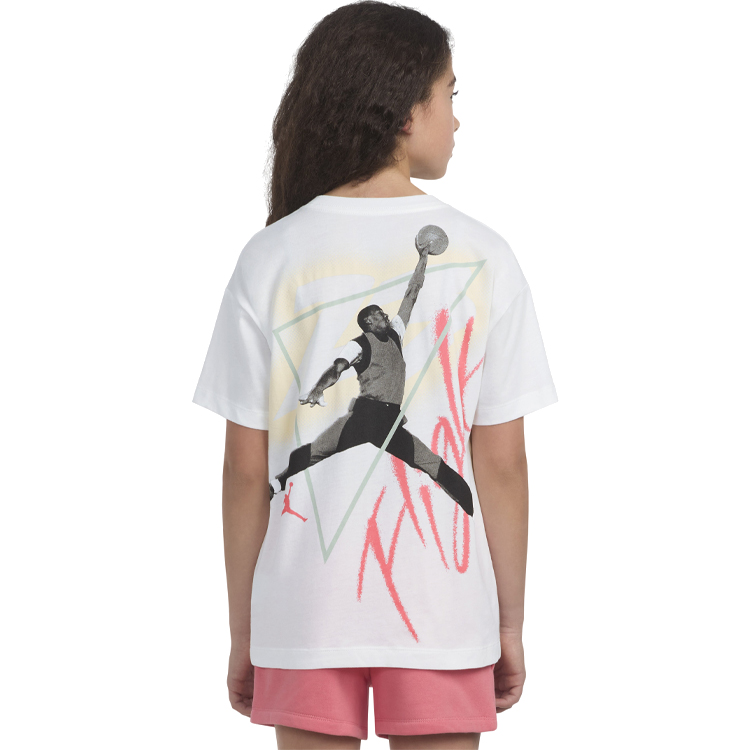 Tricou Nike JUMPMAN TAKE FLIGHT SS TEE S Alb Femei photo 5