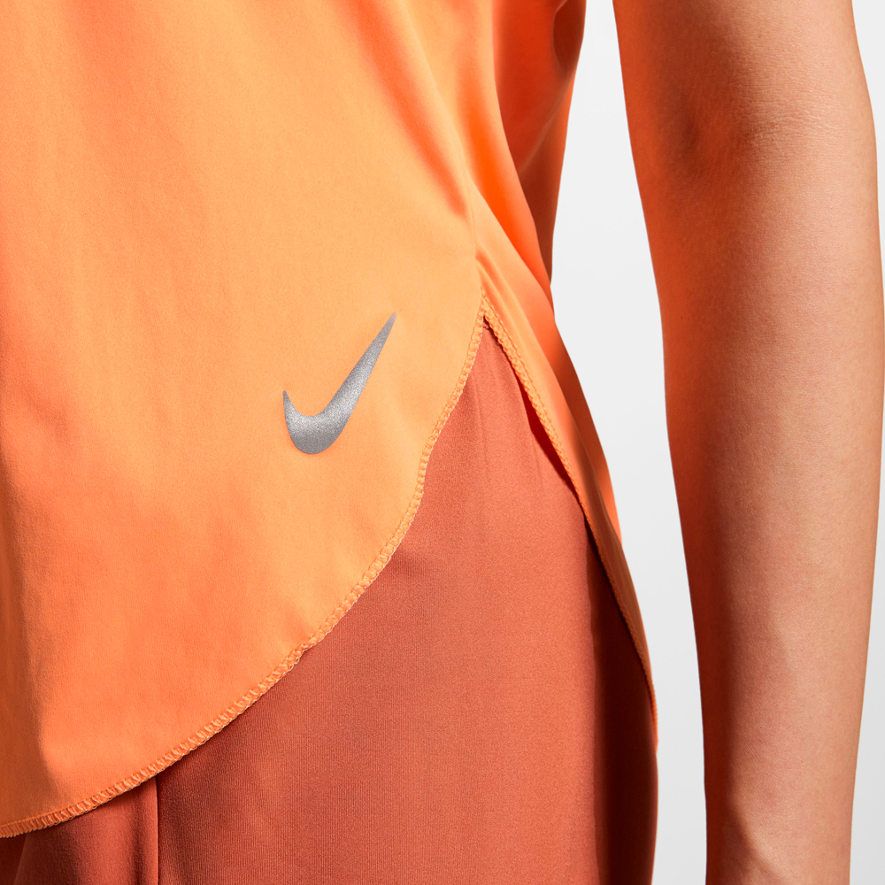 Tricou Nike W NK CITY SLEEK TOP SS / Femei / M / Portocaliu photo 4