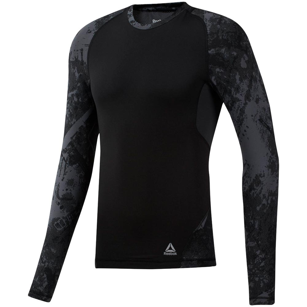 Reebok CBT JACQUARD LS RASHGUARD photo Reebok CBT JACQUARD LS RASHGUARD photo