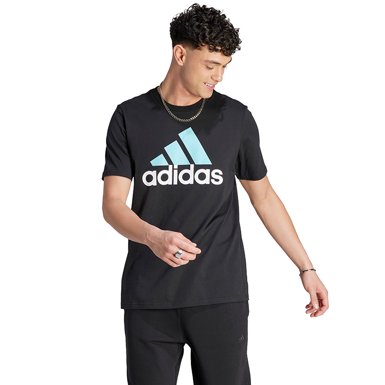 Футболка мужская Adidas M BL SJ T S Черный photo 2