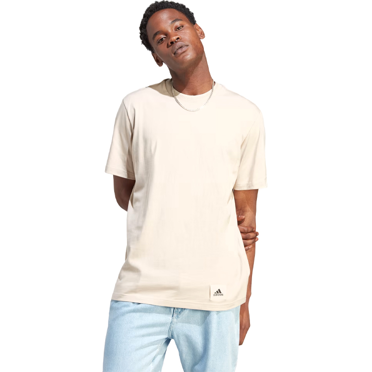 Футболка мужская Adidas M LNG TEE Q3 S Бежевый photo 4