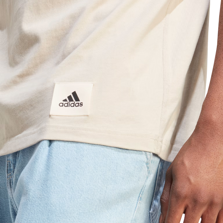 Футболка мужская Adidas M LNG TEE Q3 S Бежевый photo 5