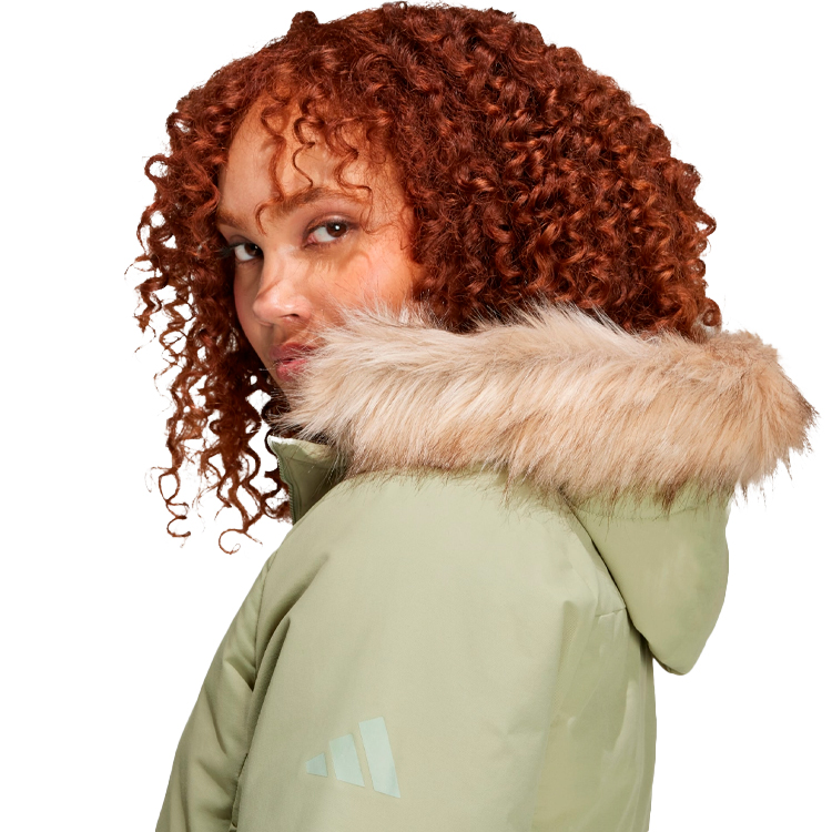 Куртка Adidas W PAVERIC PAR XXS Зеленый Женский photo 3