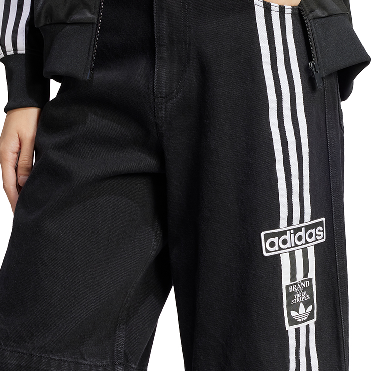 Брюки Adidas DENIM PANT 24 Черный Женский photo 5