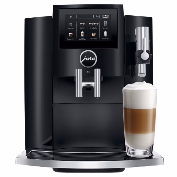 Кофемашина JURA S8 Piano Black, 15482 
