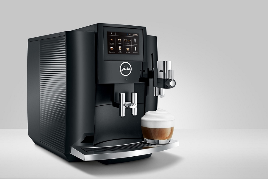 Aparat de cafea Espresso JURA S8 Piano Black, 15482 / 15 bar / Espresso photo 6