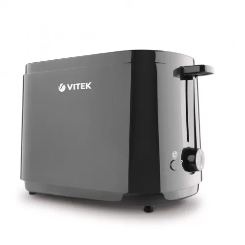 Тостер Vitek VT1582, 2 тоста, 750 Вт, Черный