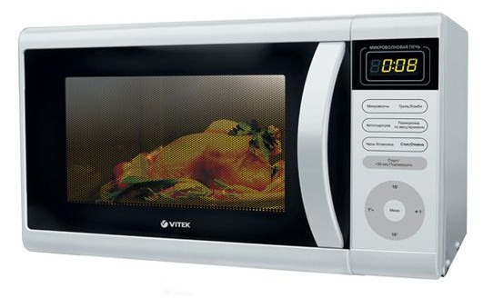 Микроволновая печь Vitek VT-1682 800 Вт / 23 л / Белый photo 1 Микроволновая печь Vitek VT-1682 800 Вт / 23 л / Белый photo 1