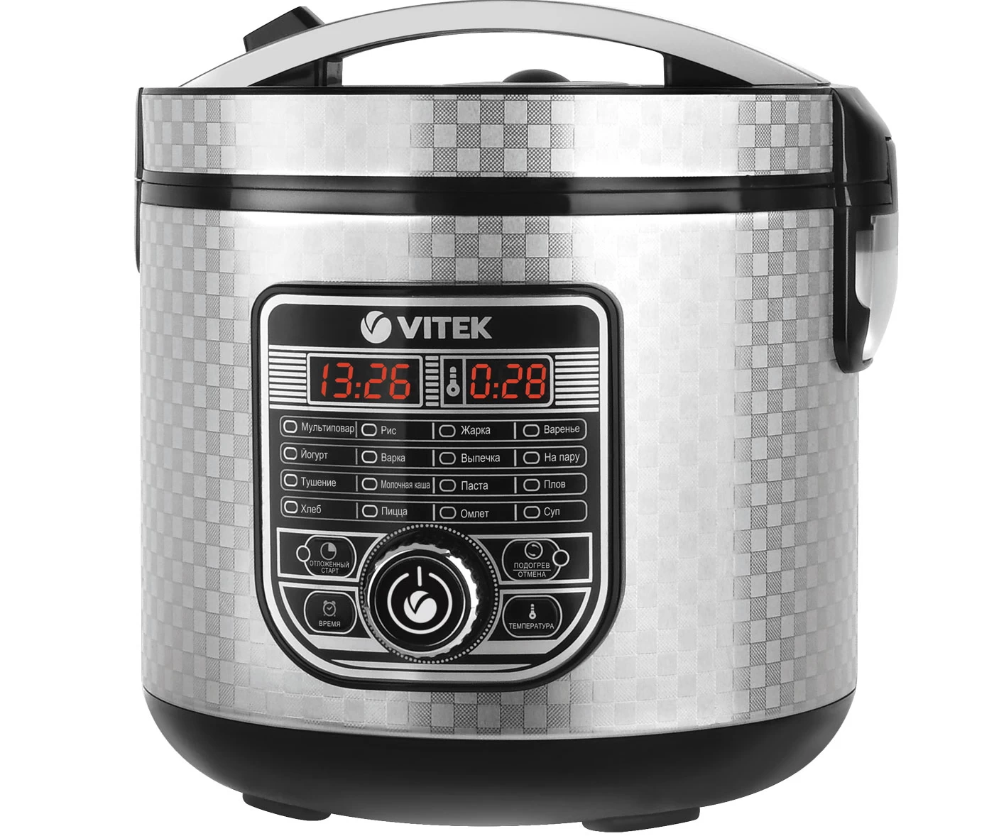 Multifierbator Vitek VT-4282, 5 l, 860 W, 16 programe, Gri