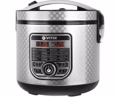 Мультиварка Vitek VT-4282, 5 л, 860 Вт, 16 программ, Серебристый
