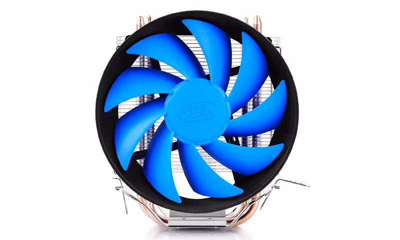 DEEPCOOL Cooler  "GAMMAXX 200T", Socket LGA1700/1200/1151/1150/1155 & AM5/AM4, up to 100W, 120х120х25mm, 900~1600rpm, 17.8~26.1 dBA, 54.25CFM, 4 pin, PWM, Hydro Bearing, 2 heatpipes direct contact 