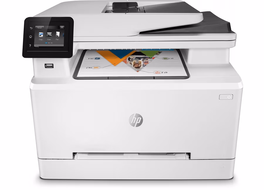 MFD HP LaserJet Pro M428fdw, White, A4, Fax, 40ppm, 512MB, Duplex, 50 sheet DADF, 1200dpi, 2.7