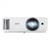 WXGA Projector  ACER S1386WH (MR.JQU11.001), DLP 3D, Short Throw, 1280x800, 3600lm, 20000/1, VGA, HDMI, Audio Line-out, Speakers 16W, 3.1kg, EURO EMEA, White thumbnav 1