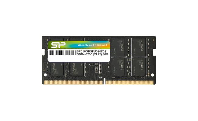16GB (Kit of 2*8GB) DDR4-3200 SODIMM Silicon Power, (Dual Channel Kit), PC25600, CL22, Single Rank, 1.2V photo 1