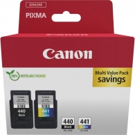 Ink Cartridge Canon PG-440/CL-441 (5219B009), black and color for PIXMA MG2140/ 2240/2245/3140/3240/3540/4140/4240 & MX374/394/434/454/514/524. thumbnav 1