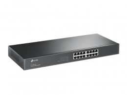 Коммутатор TP-LINK TL-SG1016 / 16 port / Gigabit / RJ45 / 1U 19-inch rack-mountable steel case thumbnav 2