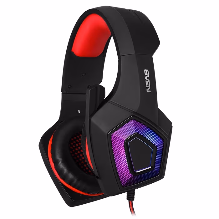 Casti SVEN AP-U880MV, Black/Red