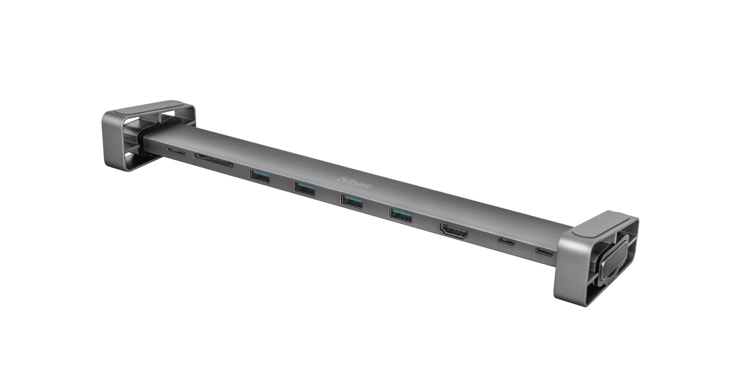 Многопортовый Адаптер Trust Dalyx/ USB-С/ 4xUSB-A/ 2xUSB-C/ HDMI/ RJ45/ SD/ microSD photo 1 Многопортовый Адаптер Trust Dalyx/ USB-С/ 4xUSB-A/ 2xUSB-C/ HDMI/ RJ45/ SD/ microSD photo 1