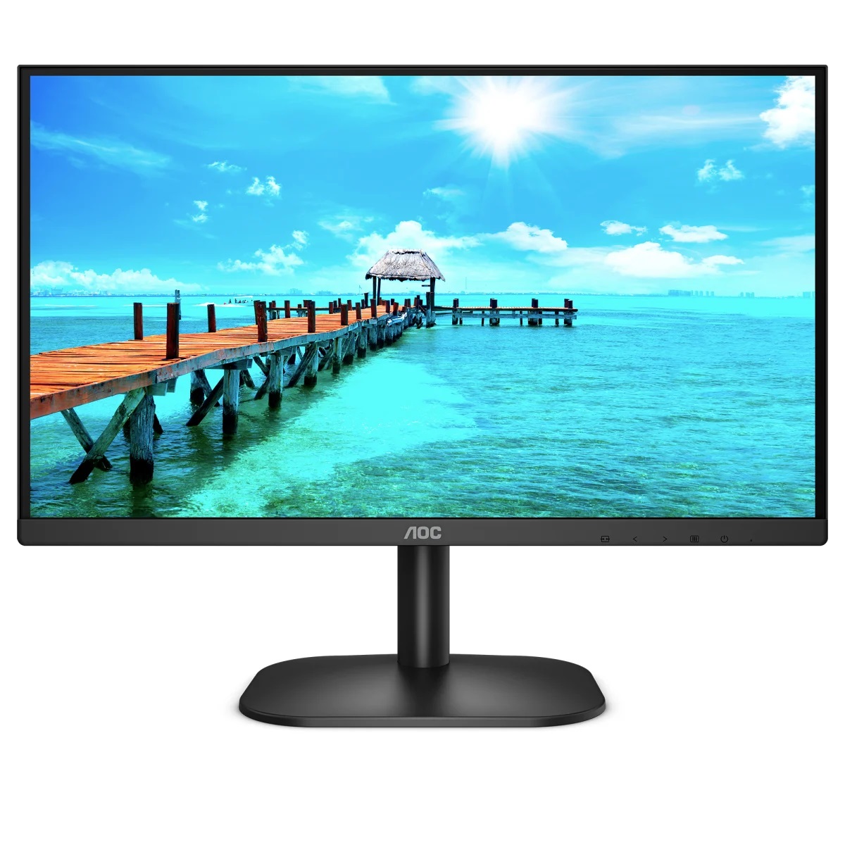 23.8” Монитор AOC 24B2XDA / 4ms / Black photo 1