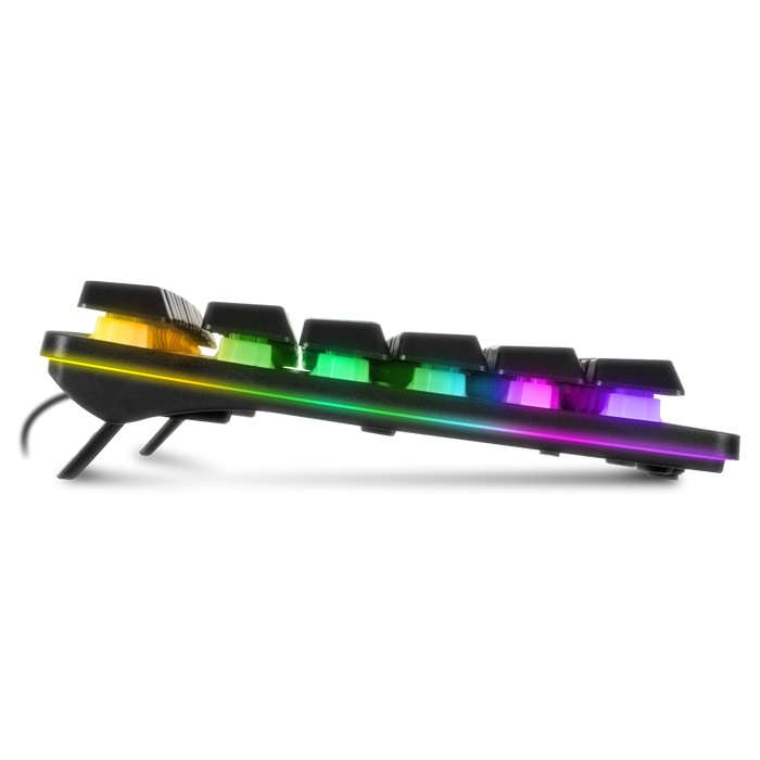 SVEN KB-G8000 Gaming Keyboard, membrane with tactile feedback,105 keys, 20 Fn-keys, Backlight, 1.8m, USB, Рус/Укр/Eng, Black photo 3